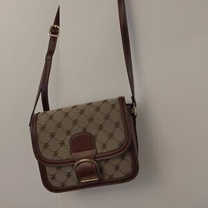 Mango jacquard bag with buckle